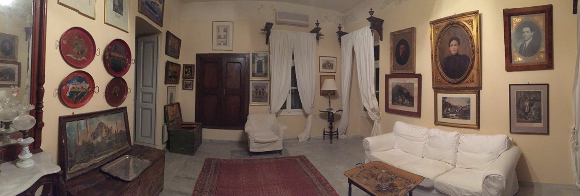 Aristocratic 19Th Century Neo Classical Mansion With Private Pool Finikas  Luaran gambar