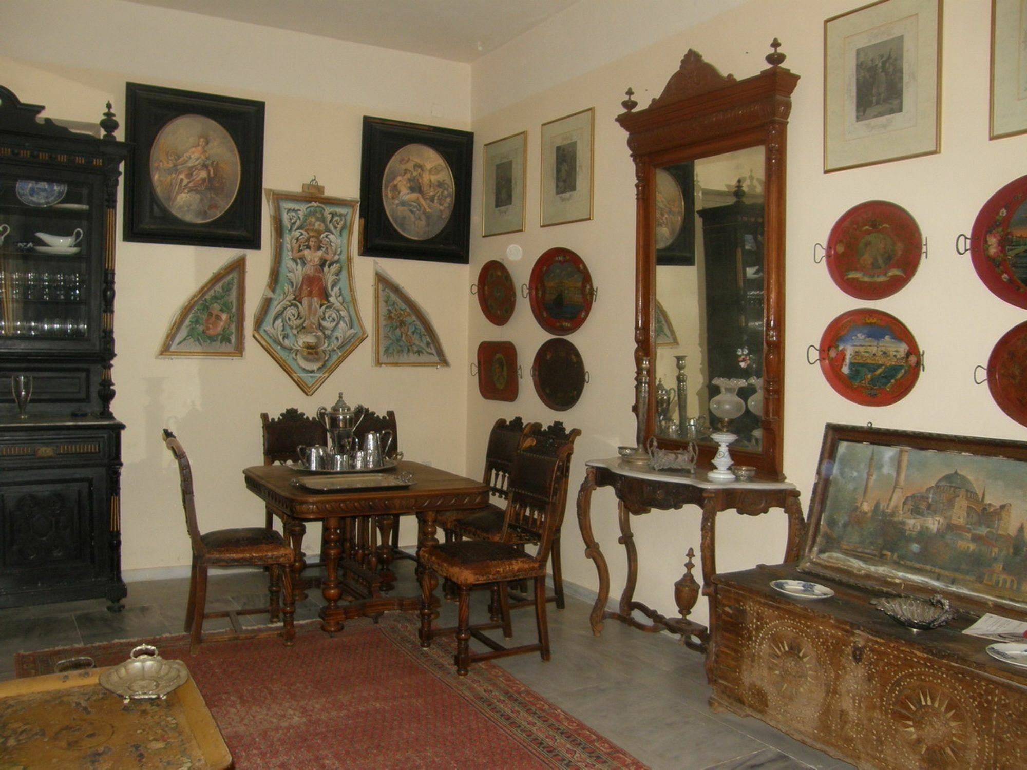Aristocratic 19Th Century Neo Classical Mansion With Private Pool Finikas  Luaran gambar